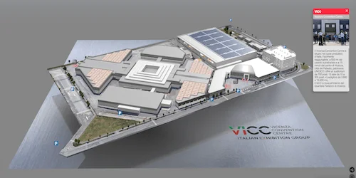 Progetto Viewito per Fiera VICC Vienna